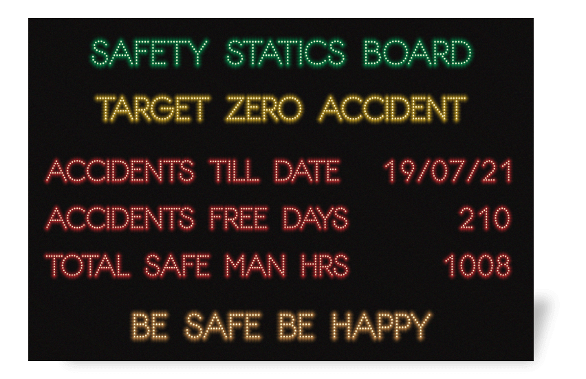 Accidental Display Board