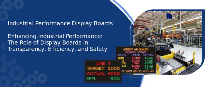 Industrial Performance Display Boards